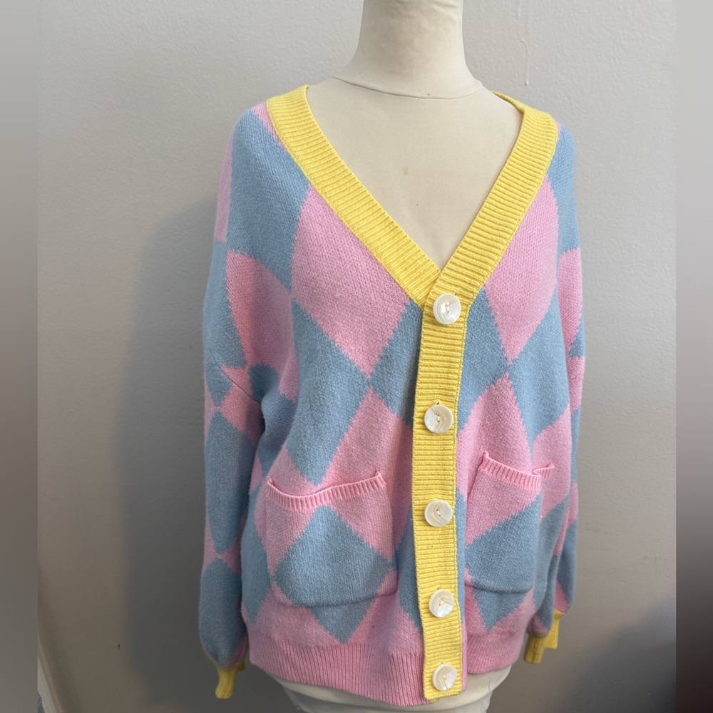 Steady Hands howls moving castle inspired cardigan